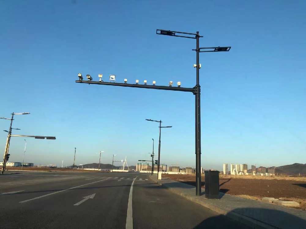 阳江市黑龙江佳木斯综合路灯杆项目